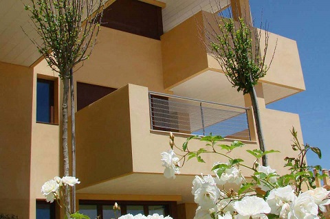 Costa del Sol - Sotogrande Marina -  appartementen uit bankbeslag - buitenkant appartement Blue Marlin
